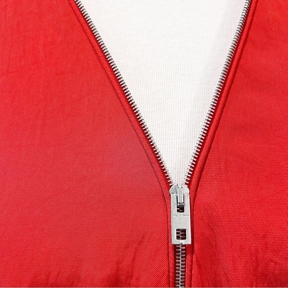 Rag & Bone Vanessa Top Jacket Red Zip Medium NEW NWT - Picture 4 of 12